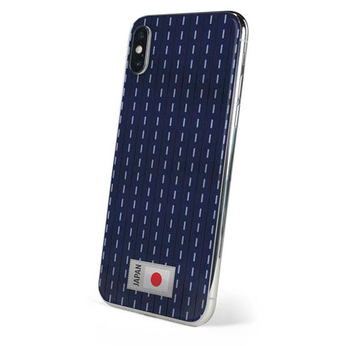 Japan Soccer Flag iPhone XS Skin